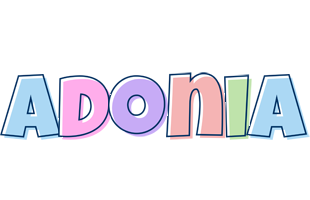 Adonia pastel logo