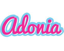 Adonia popstar logo