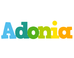 Adonia rainbows logo