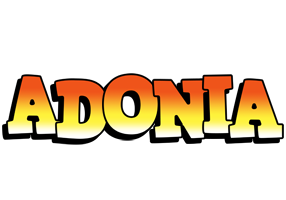 Adonia sunset logo