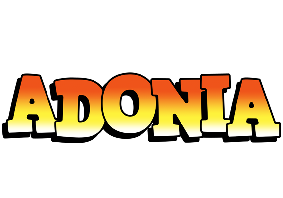 Adonia sunset logo