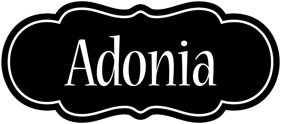 Adonia welcome logo