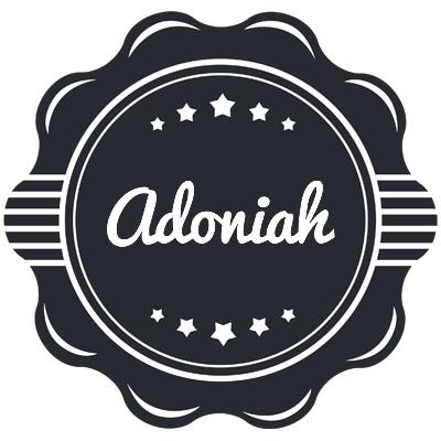 Adoniah badge logo