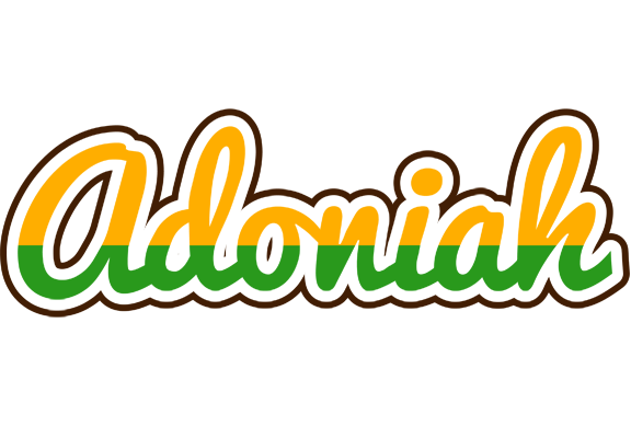 Adoniah banana logo