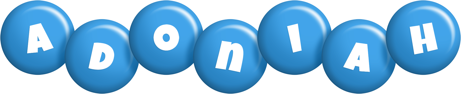 Adoniah candy-blue logo