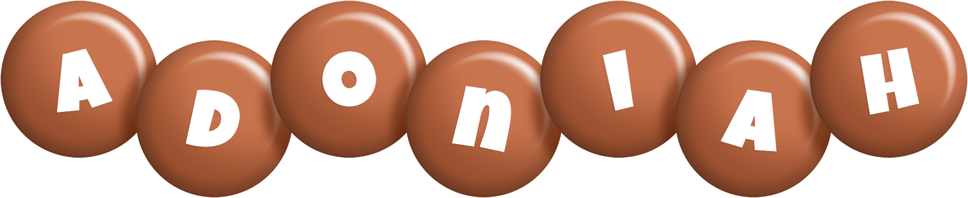 Adoniah candy-brown logo