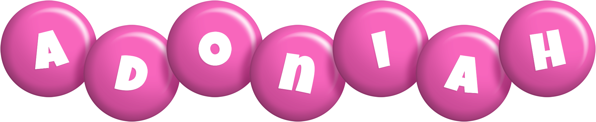 Adoniah candy-pink logo