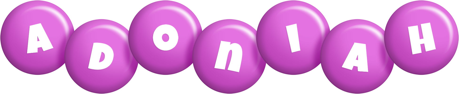 Adoniah candy-purple logo