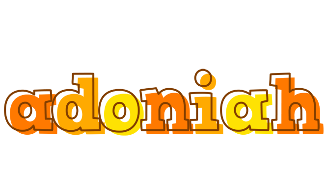 Adoniah desert logo