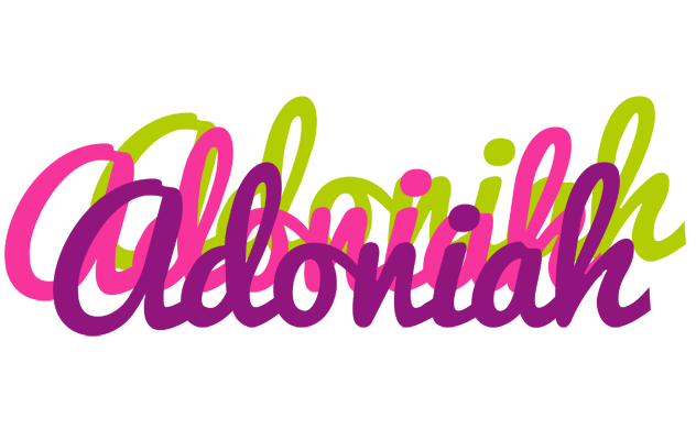Adoniah flowers logo