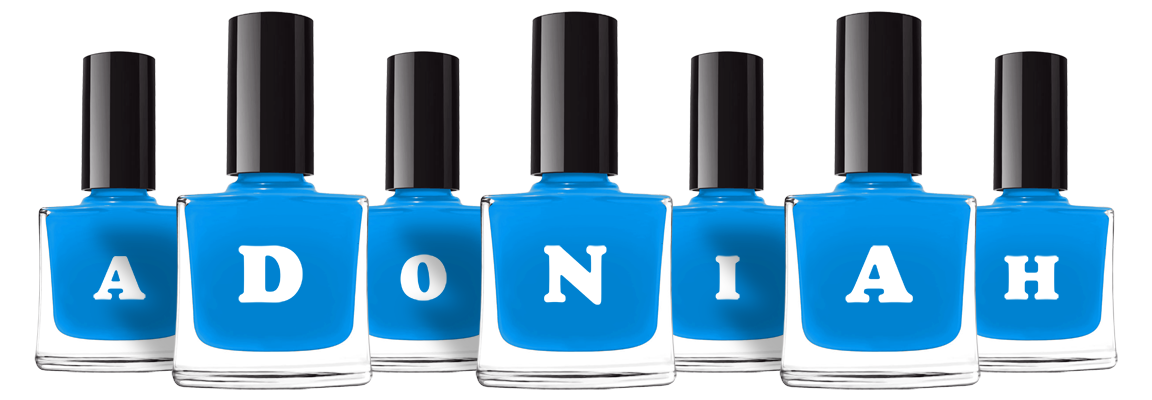 Adoniah glossy logo