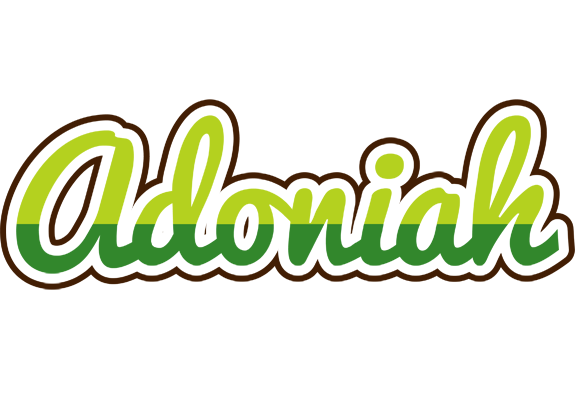 Adoniah golfing logo