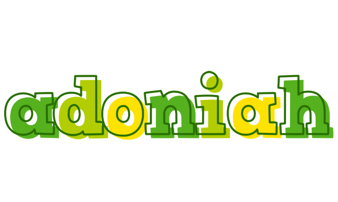 Adoniah juice logo