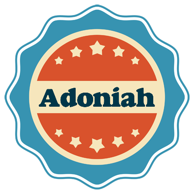 Adoniah labels logo