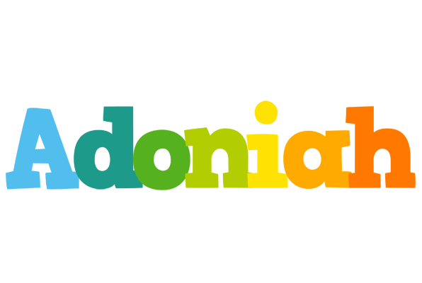 Adoniah rainbows logo