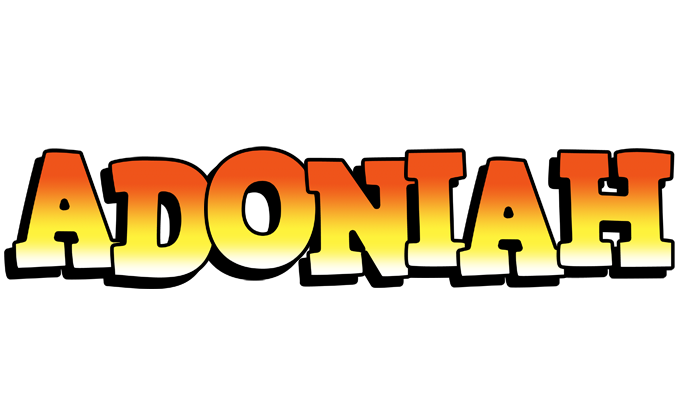 Adoniah sunset logo