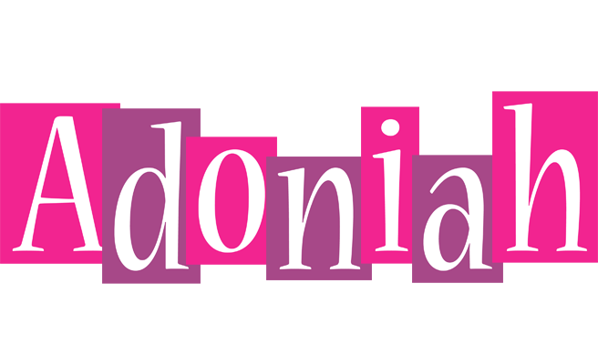 Adoniah whine logo