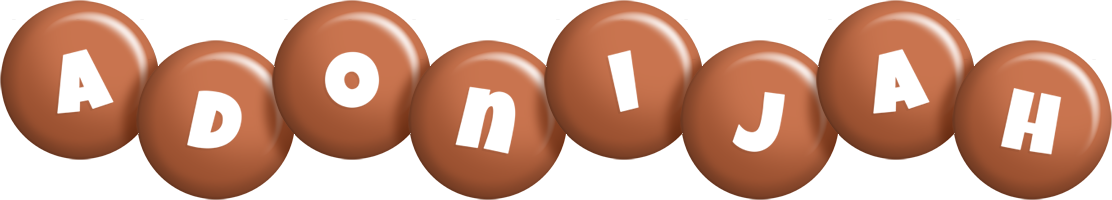 Adonijah candy-brown logo