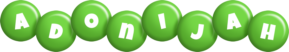Adonijah candy-green logo
