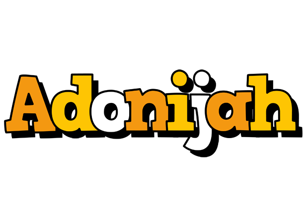 Adonijah cartoon logo