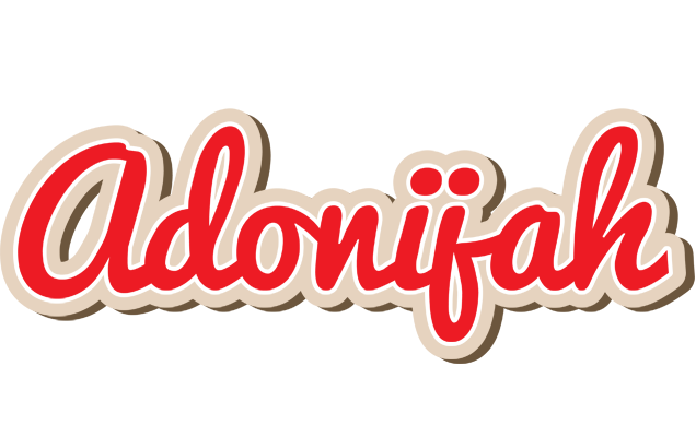 Adonijah chocolate logo