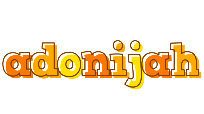 Adonijah desert logo