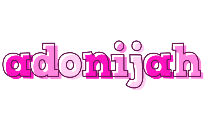 Adonijah hello logo