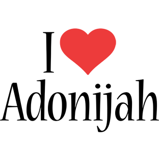 Adonijah i-love logo