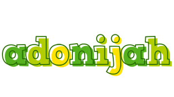 Adonijah juice logo