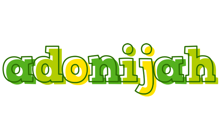 Adonijah juice logo