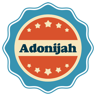 Adonijah labels logo