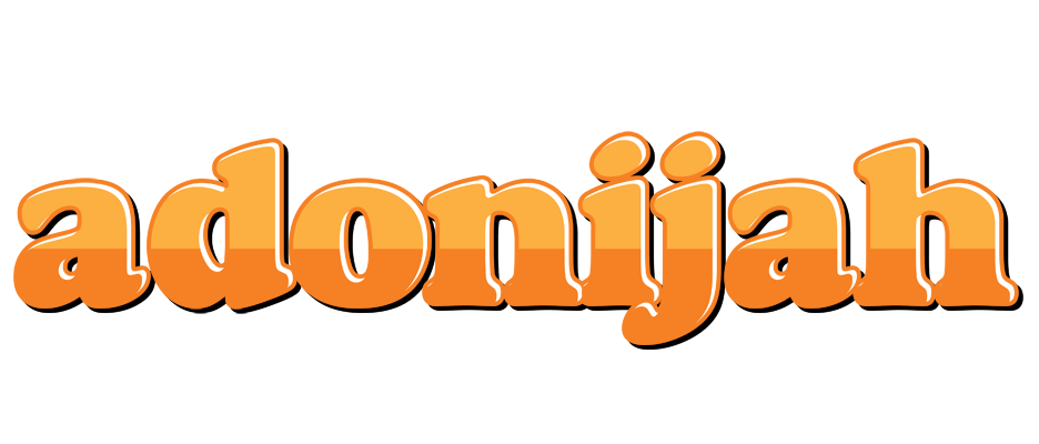 Adonijah orange logo