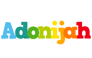 Adonijah rainbows logo
