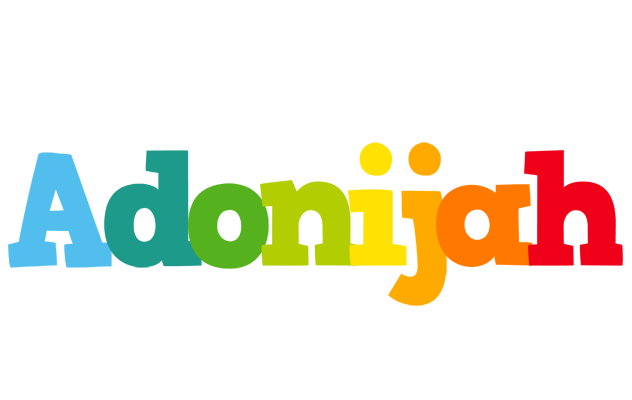 Adonijah rainbows logo