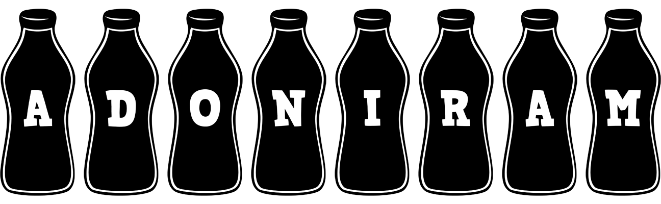 Adoniram bottle logo