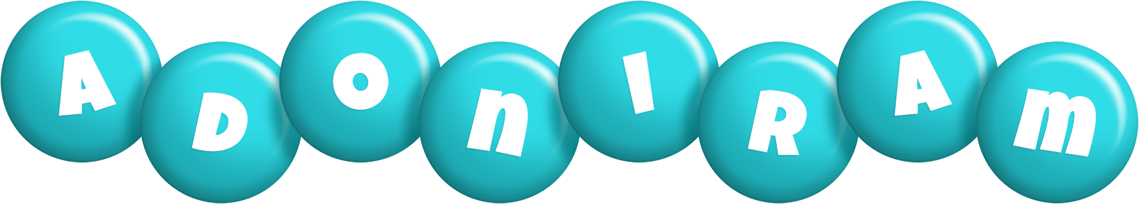 Adoniram candy-azur logo