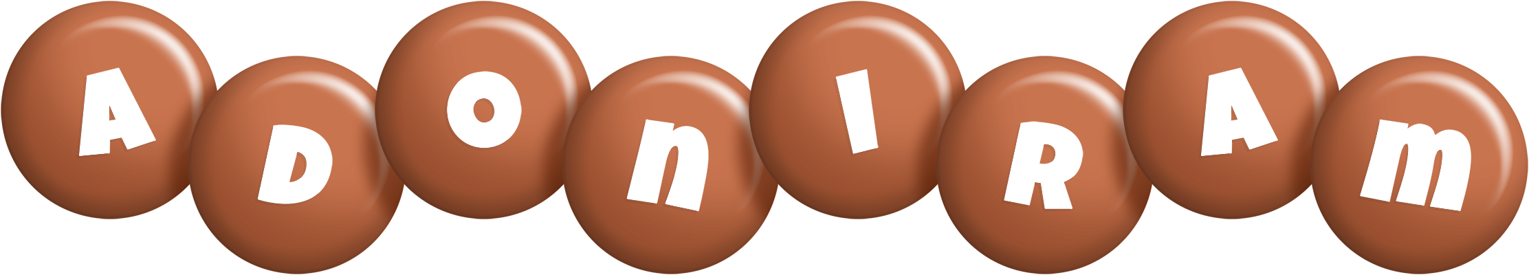 Adoniram candy-brown logo