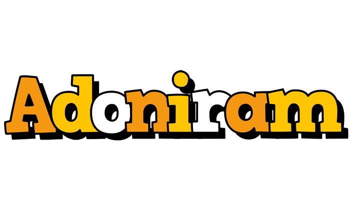 Adoniram cartoon logo