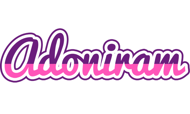 Adoniram cheerful logo