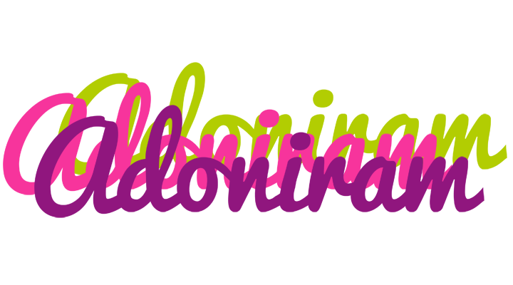 Adoniram flowers logo