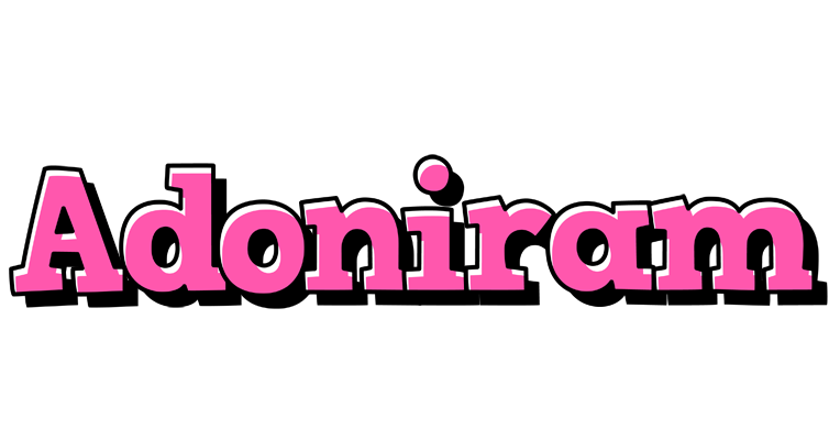 Adoniram girlish logo