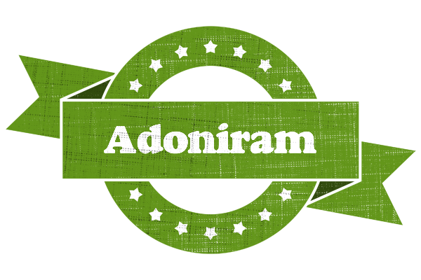 Adoniram natural logo