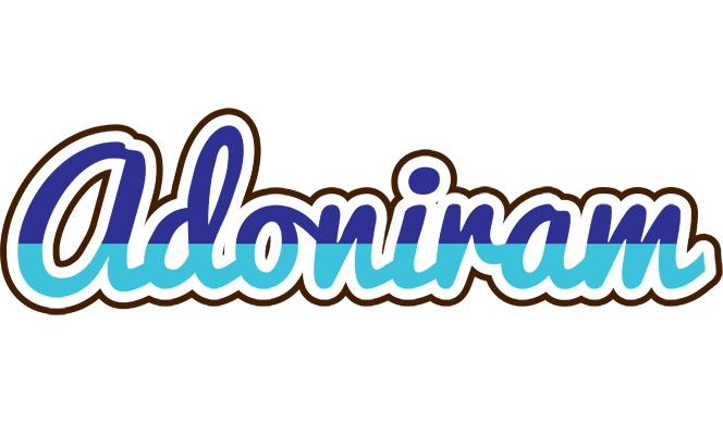 Adoniram raining logo