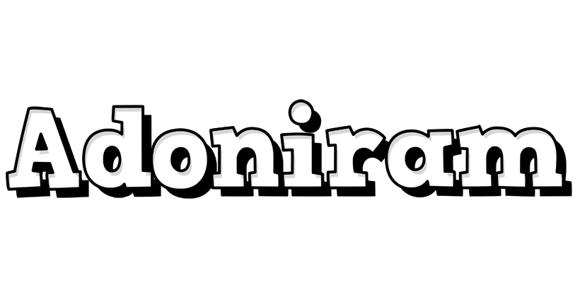 Adoniram snowing logo