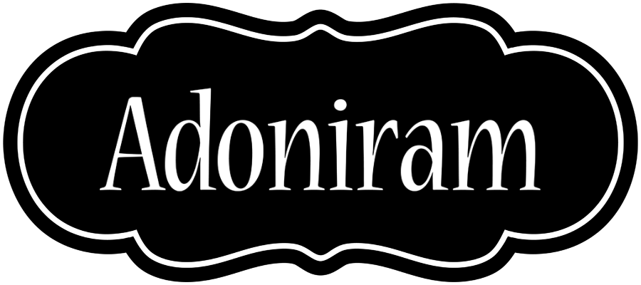 Adoniram welcome logo