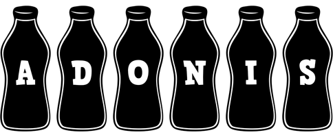 Adonis bottle logo