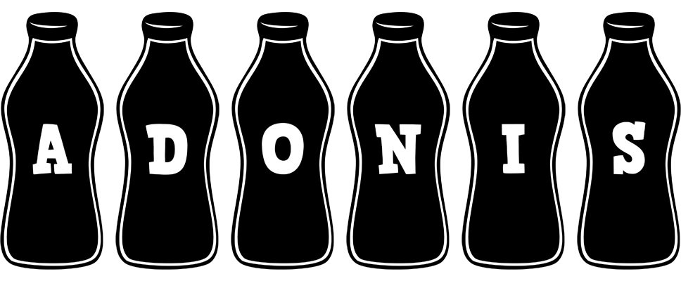 Adonis bottle logo