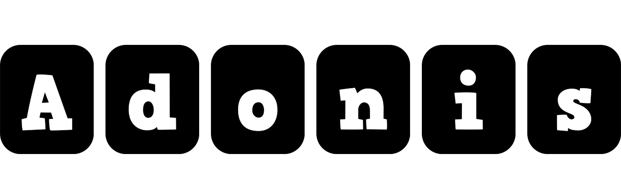 Adonis box logo