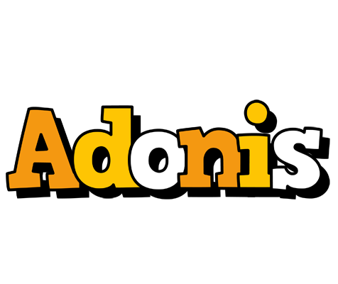 Adonis cartoon logo