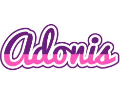 Adonis cheerful logo